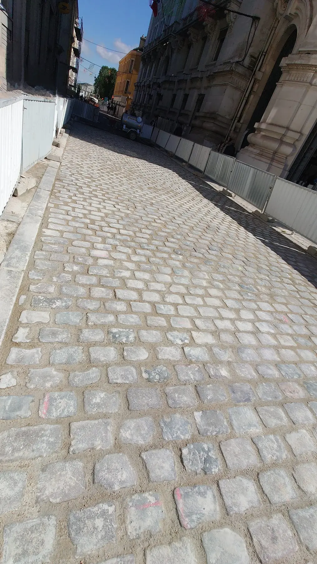 Pavage en pierre, réalisation DCP Constructions à Sens et dans l’Yonne