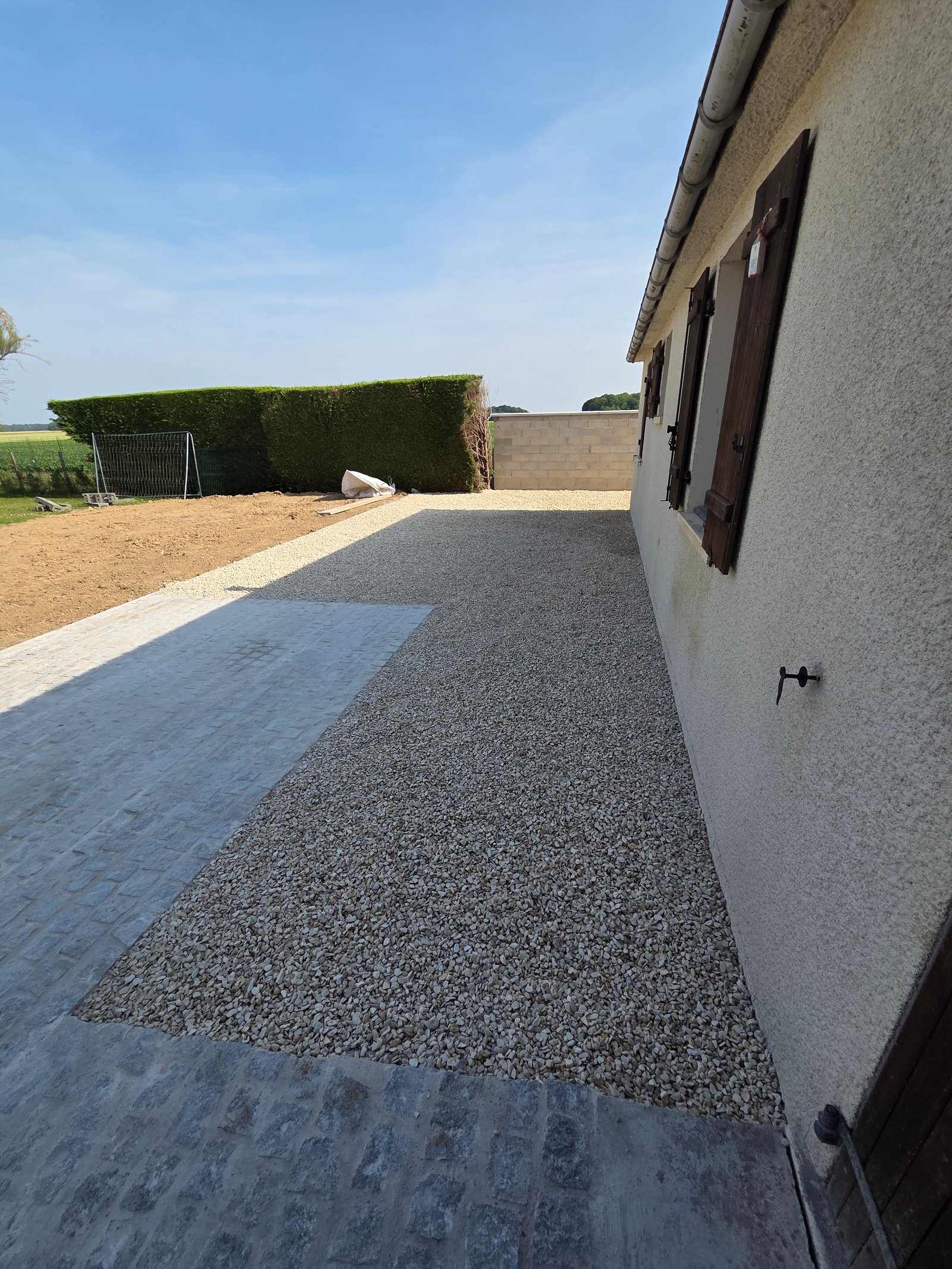 Réalisation DCP Constructions – allée